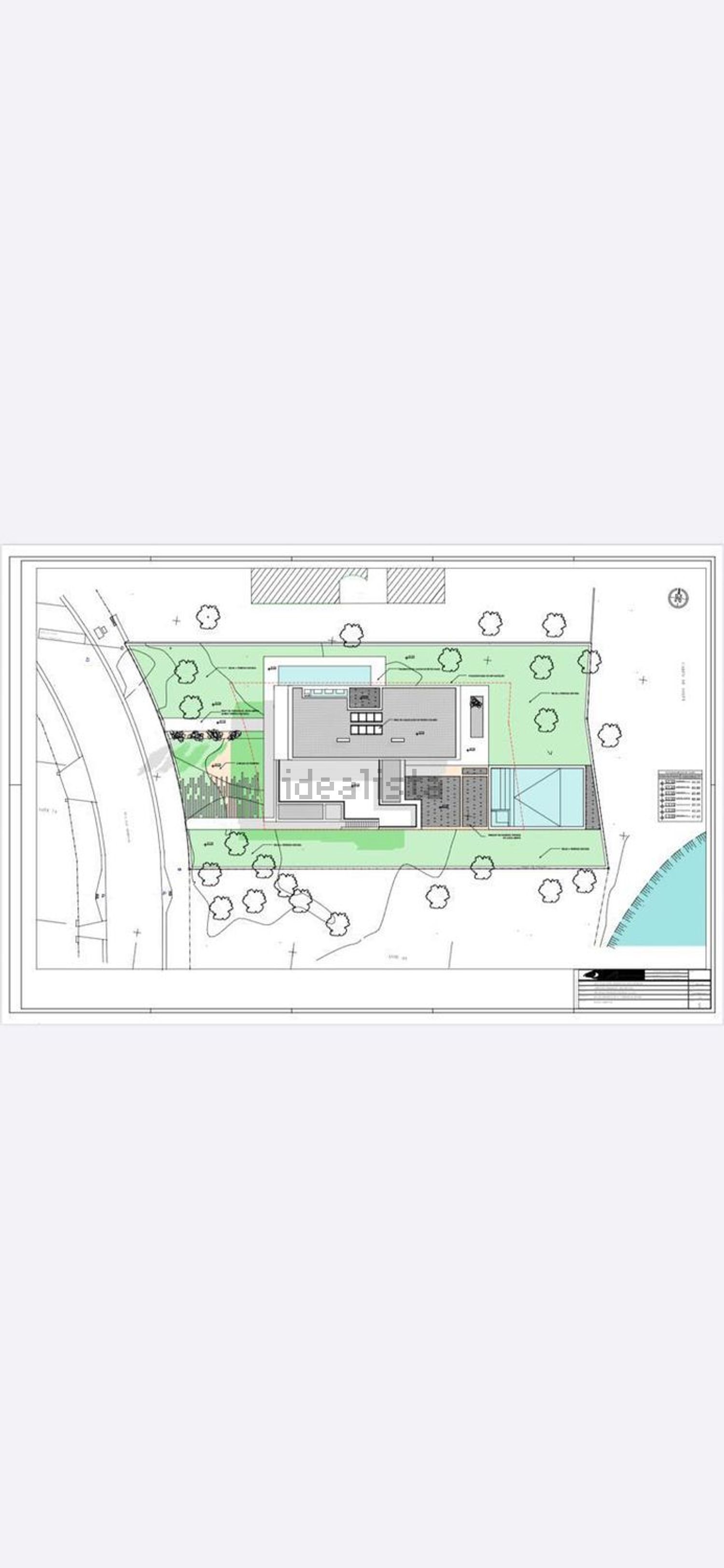 小楼房或独栋别墅出售在Rua das Mimosas - 平面图