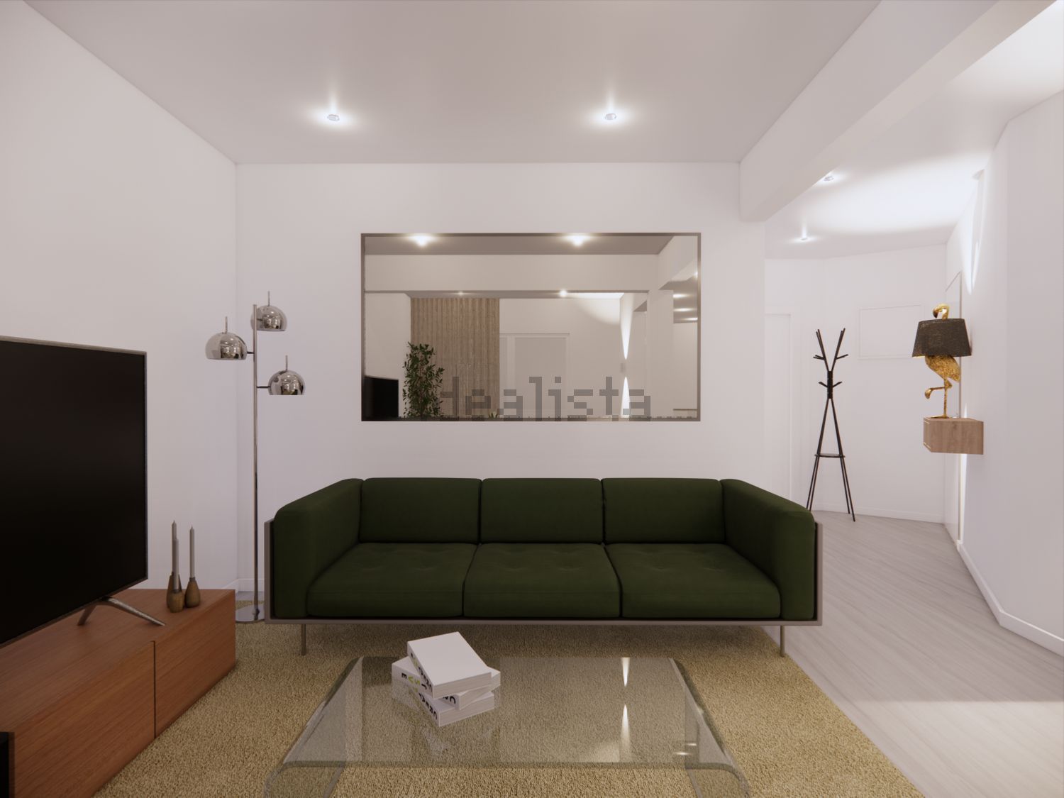 公寓 t2出售在Rua 1º de Maio, 40 - 客厅