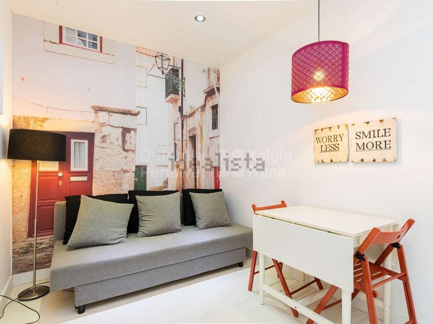 出租公寓 t1在Campo de Santana - Santa Marta - 客厅