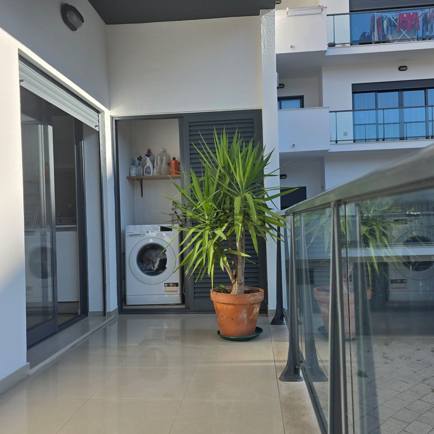 出租公寓 t2在Avenida Dom Afonso Henriques, 28 - 阳台