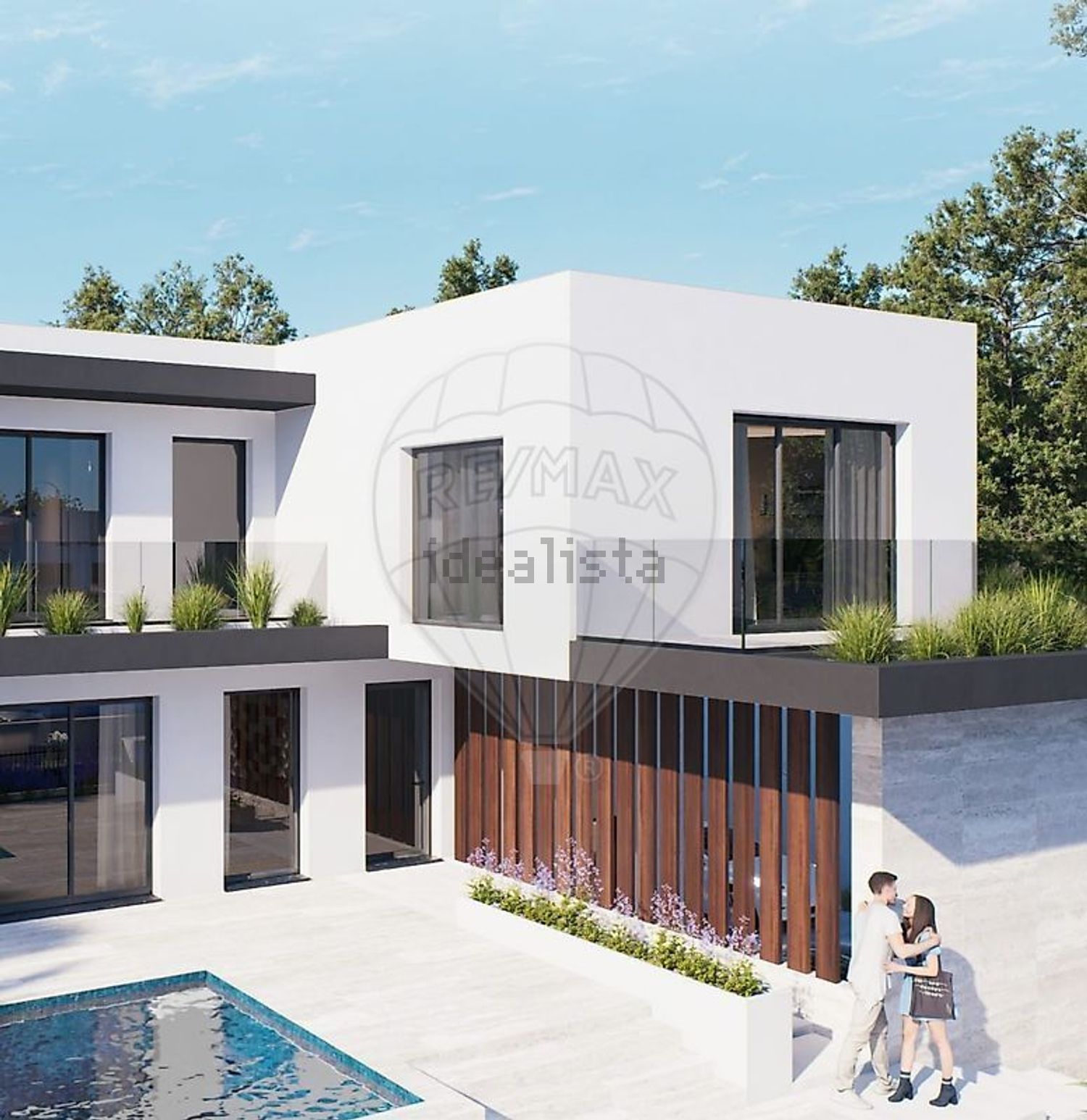 小楼房或独栋别墅出售在Rua Antero de Quental - 外立面