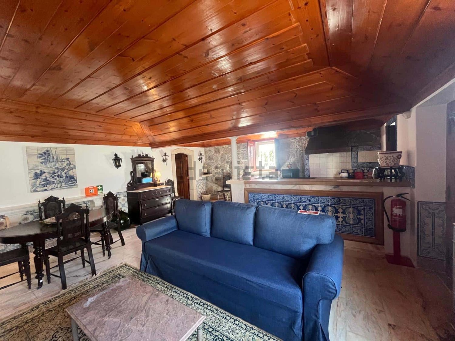 出租公寓 t1在Rua da Mina, 21 - 客厅