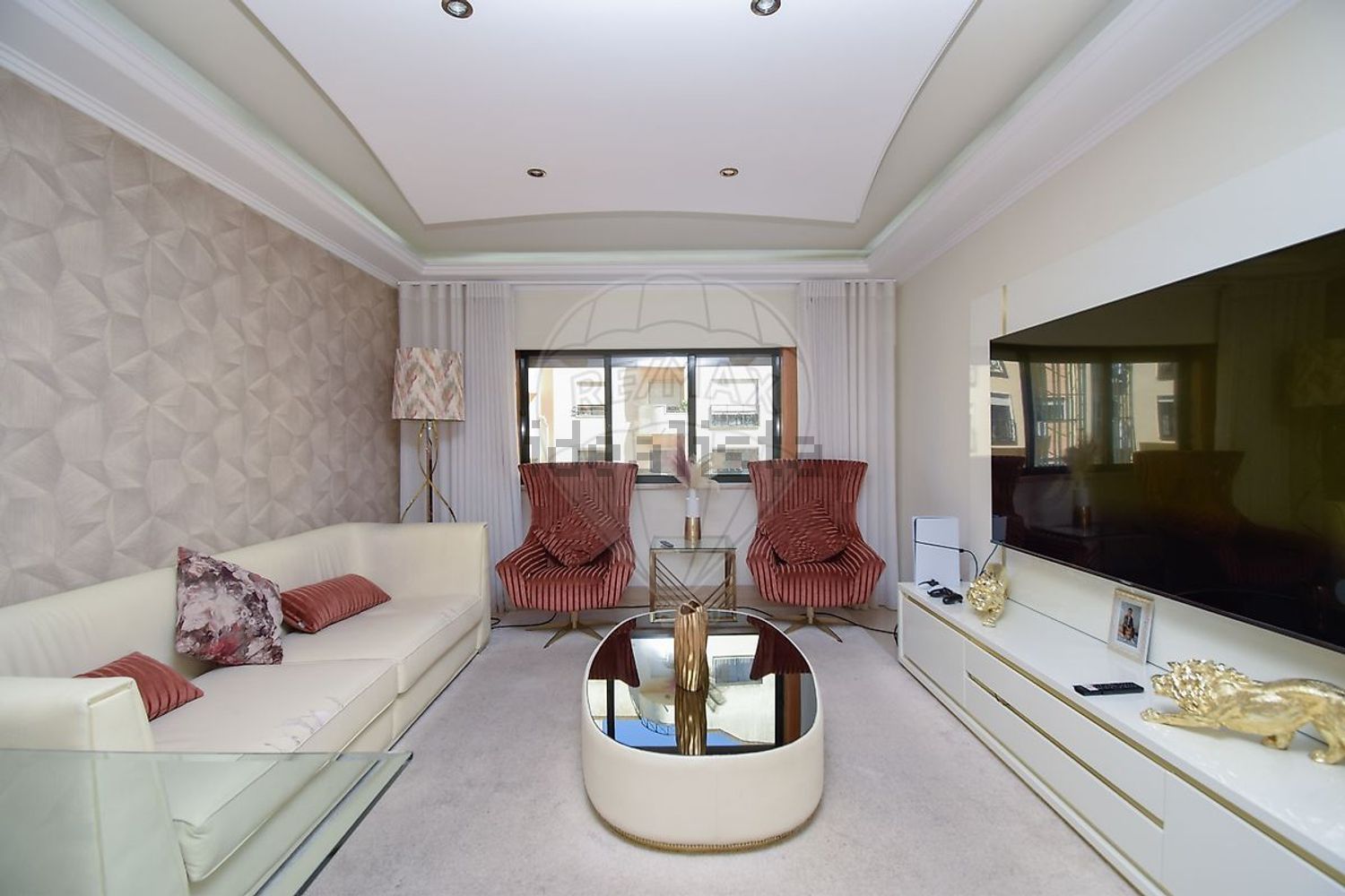 公寓 t3出售在Rua Heliodoro Salgado - 客厅