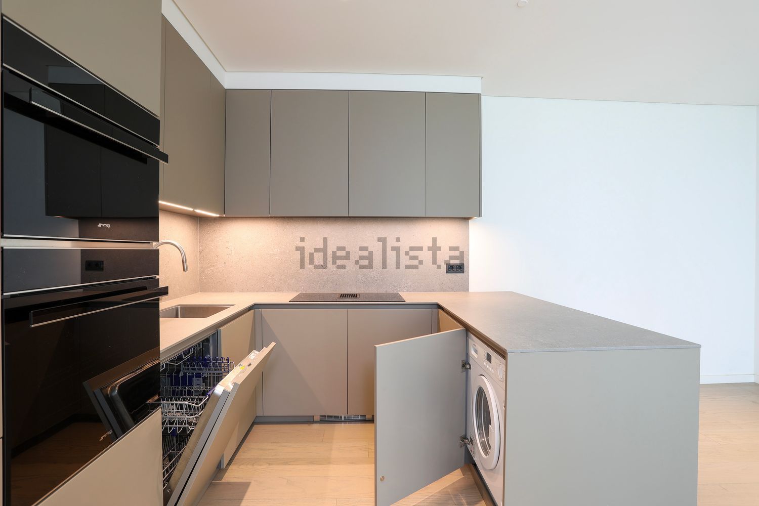 出租公寓 t2Urbanização Jardins de Braço de Prata - 厨房