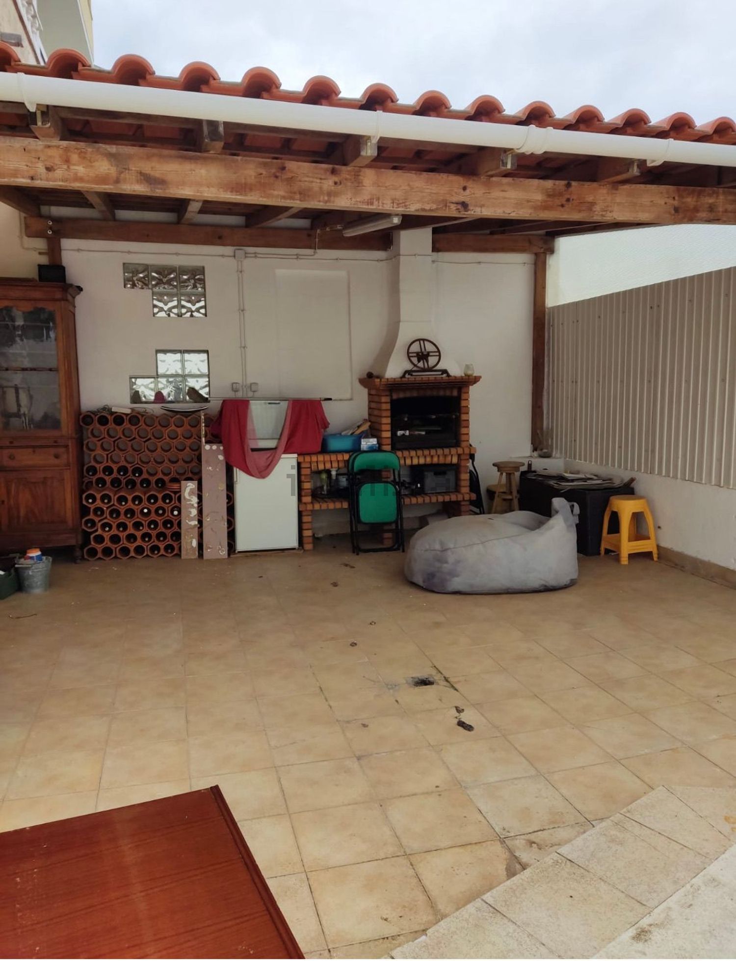 出租双拼别墅在Rua dos Carvalhos, 4 - 门廊