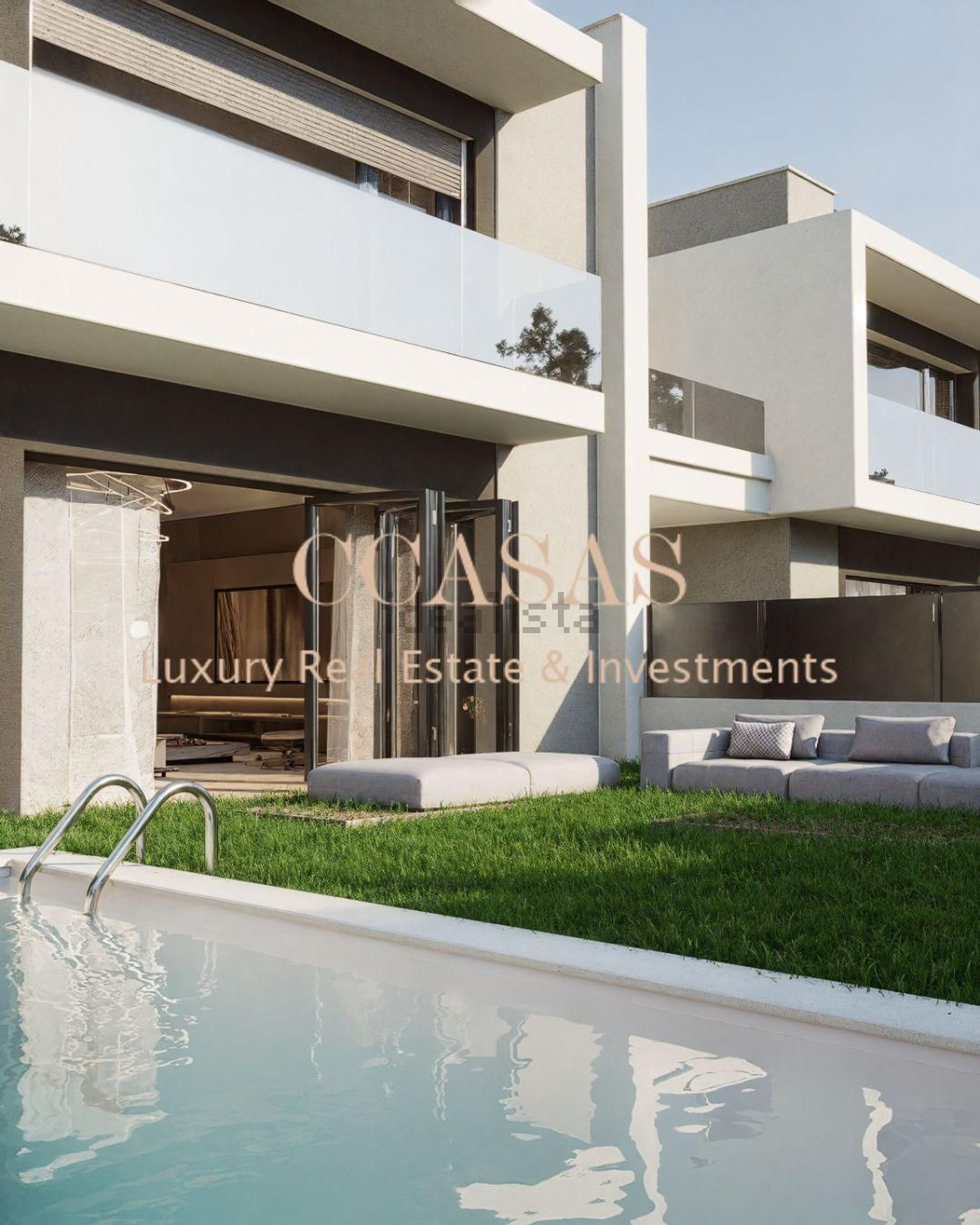 双拼别墅出售在Alameda de São Pedro - 游泳池