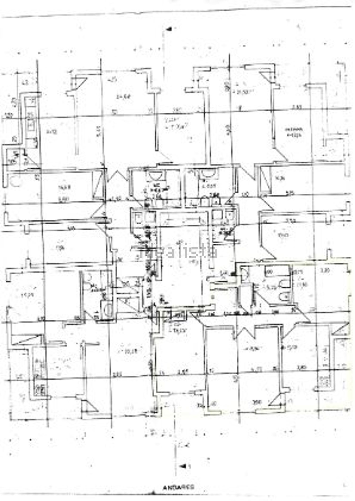 公寓 t2出售在Praça Salgueiro Maia - 平面图