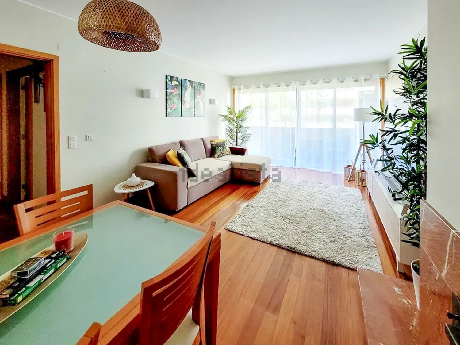 出租公寓 t1在Rua Arnaldo Ferreira - 客厅