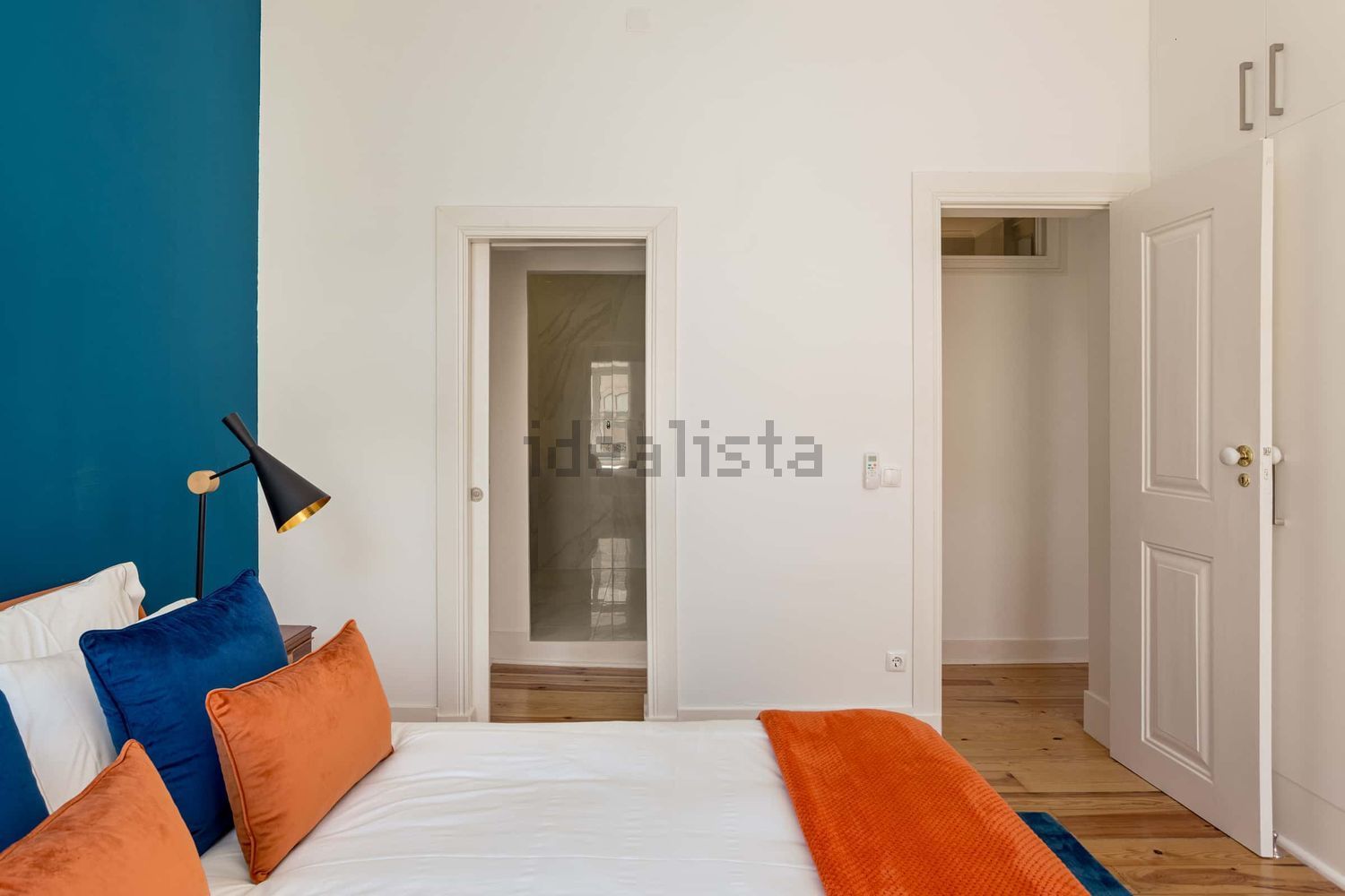 出租公寓 t2在Rua da Voz do Operário, 50 - 卧室