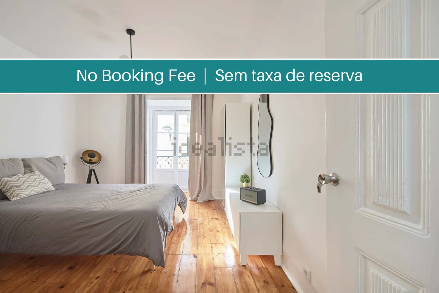 出租房间在Rua Nova da Trindade, 22 - 卧室