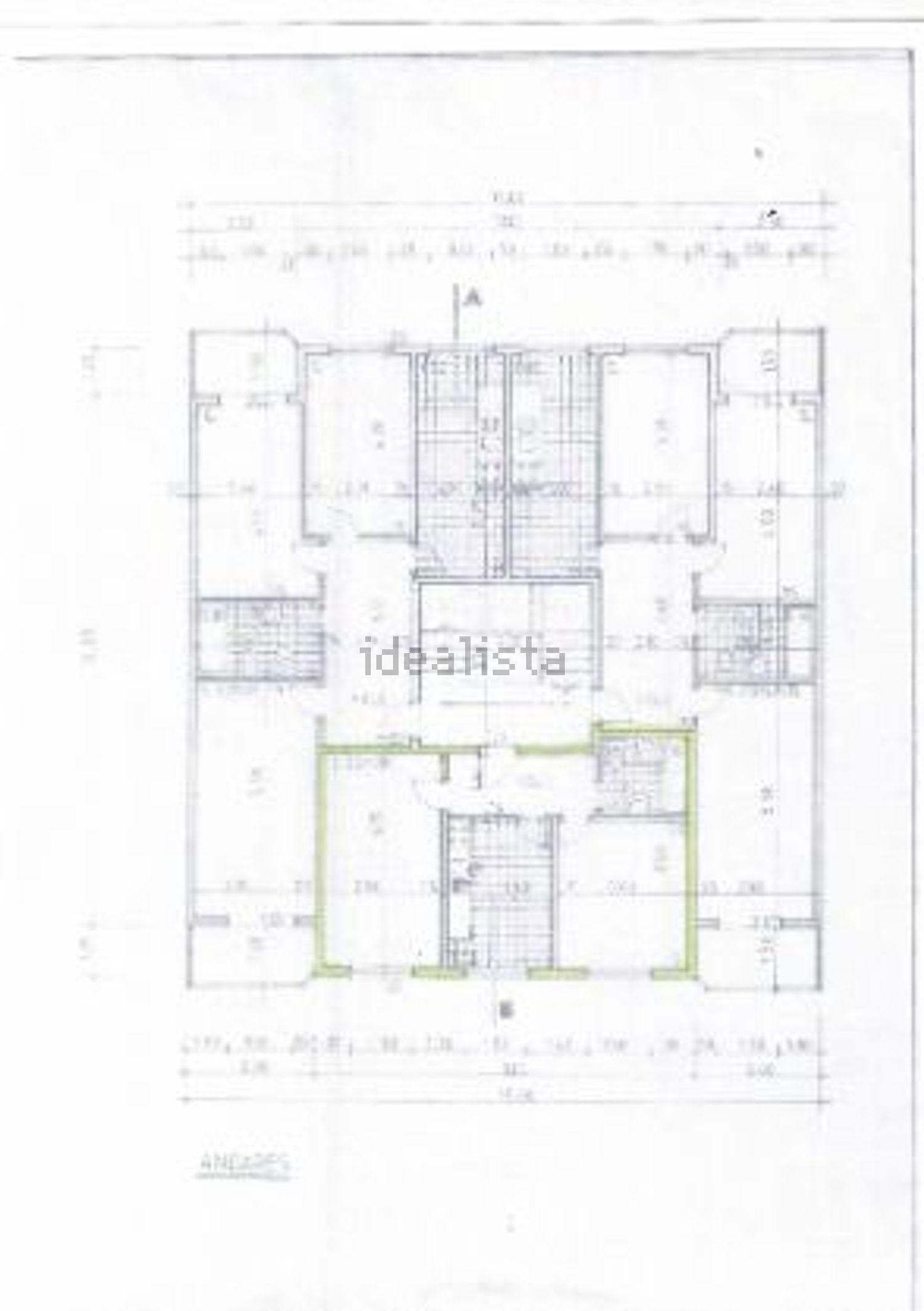 公寓 t1出售在Fogueteiro - 平面图