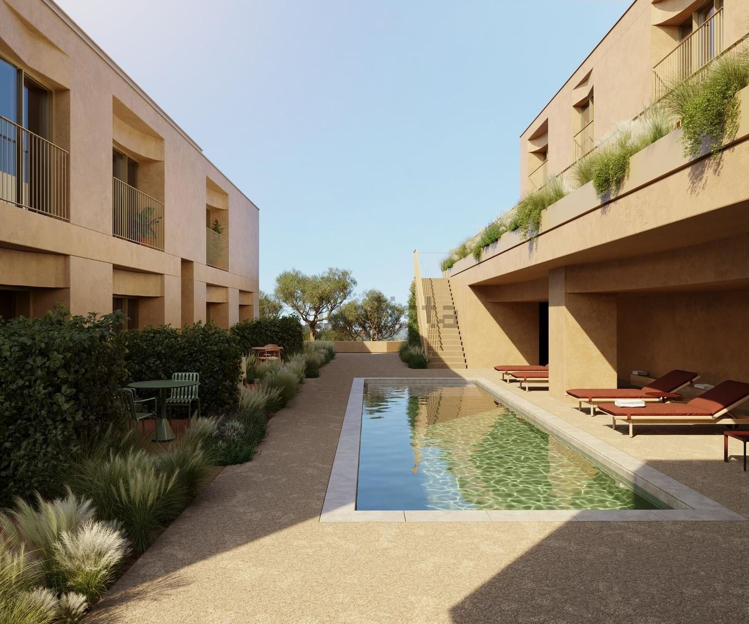 公寓 t2出售在Alcácer do Sal e Santa Susana - 游泳池