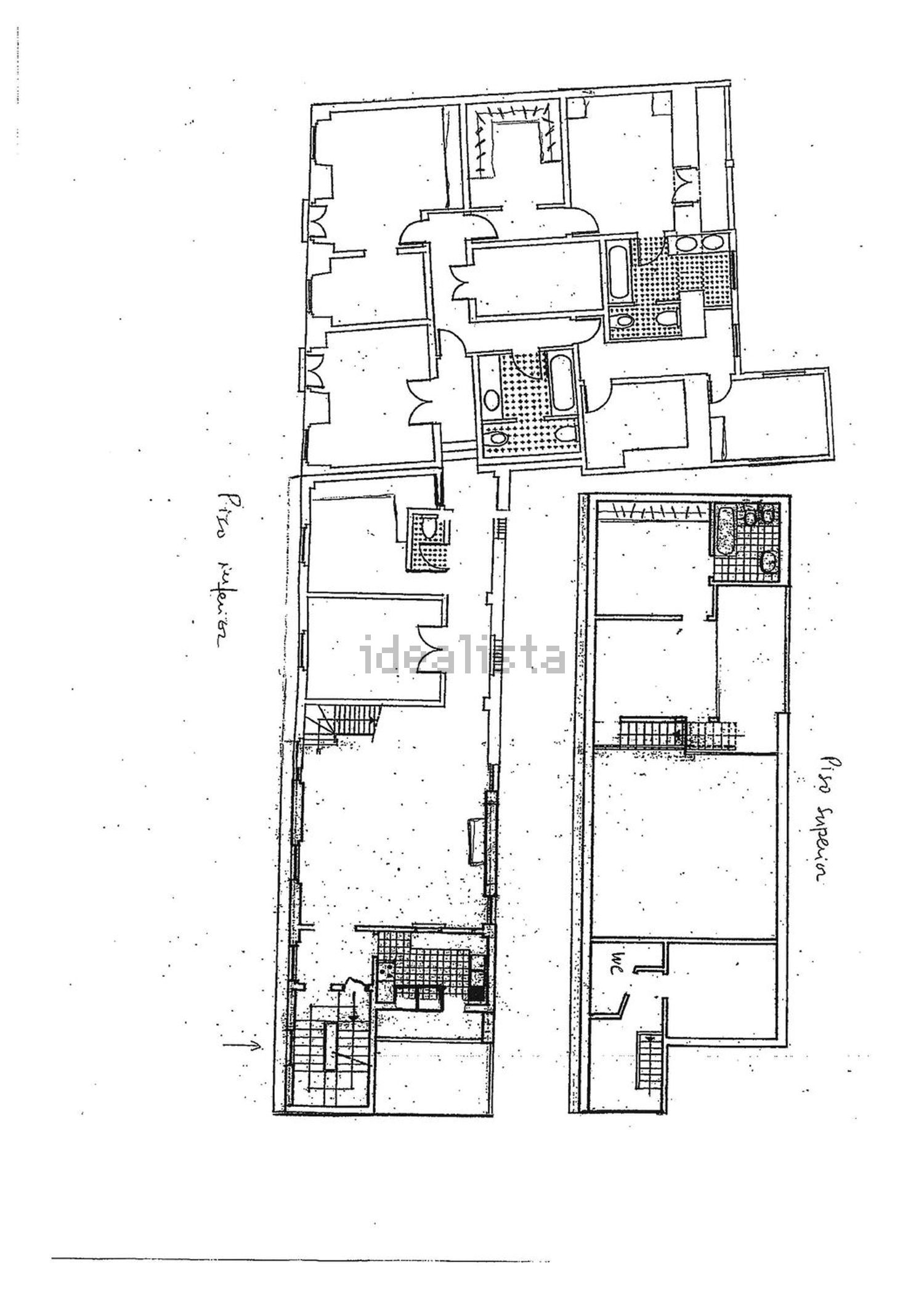 出租复式公寓在Travessa da Palmeira, 31 a - 平面图
