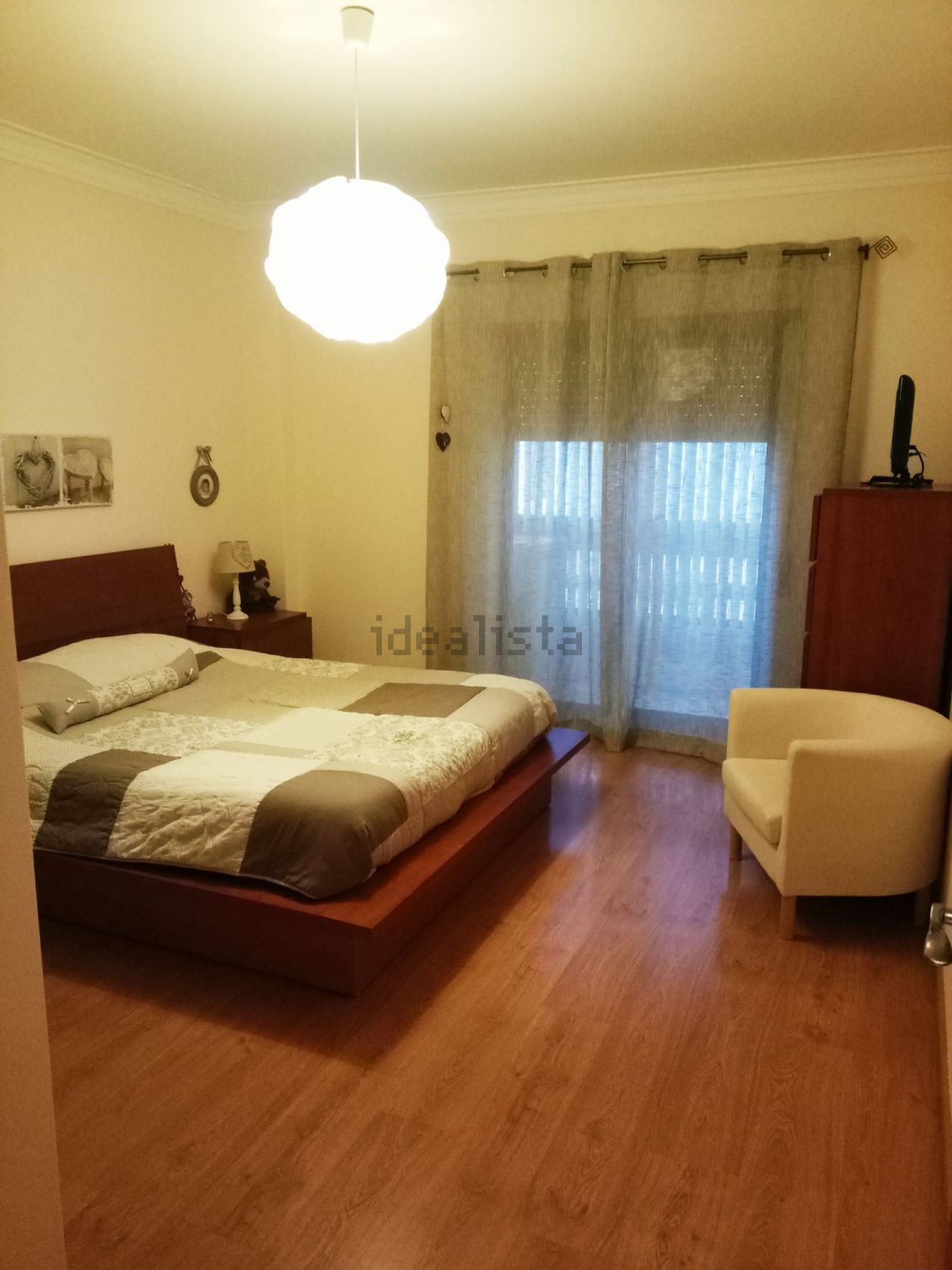 出租公寓 t2在Rua Joaquim José de Oliveira Afoito, 10 - 卧室