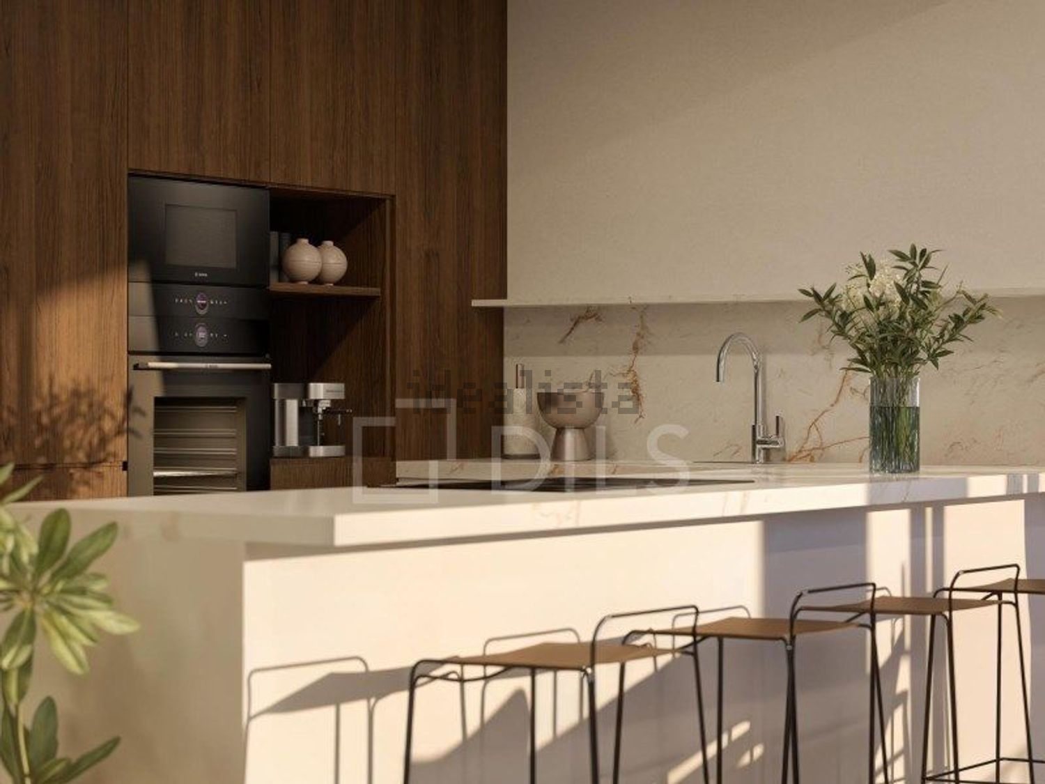 公寓 t1出售在Belas Clube Campo - 厨房