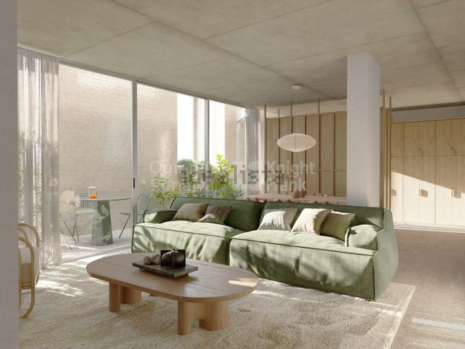 公寓 t1出售在Marvila - 客厅