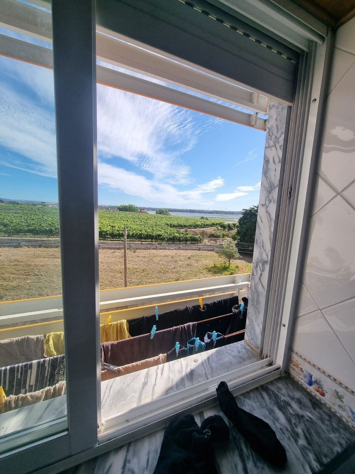 出租公寓 t2在Rua da Praia, 13 - 阳台