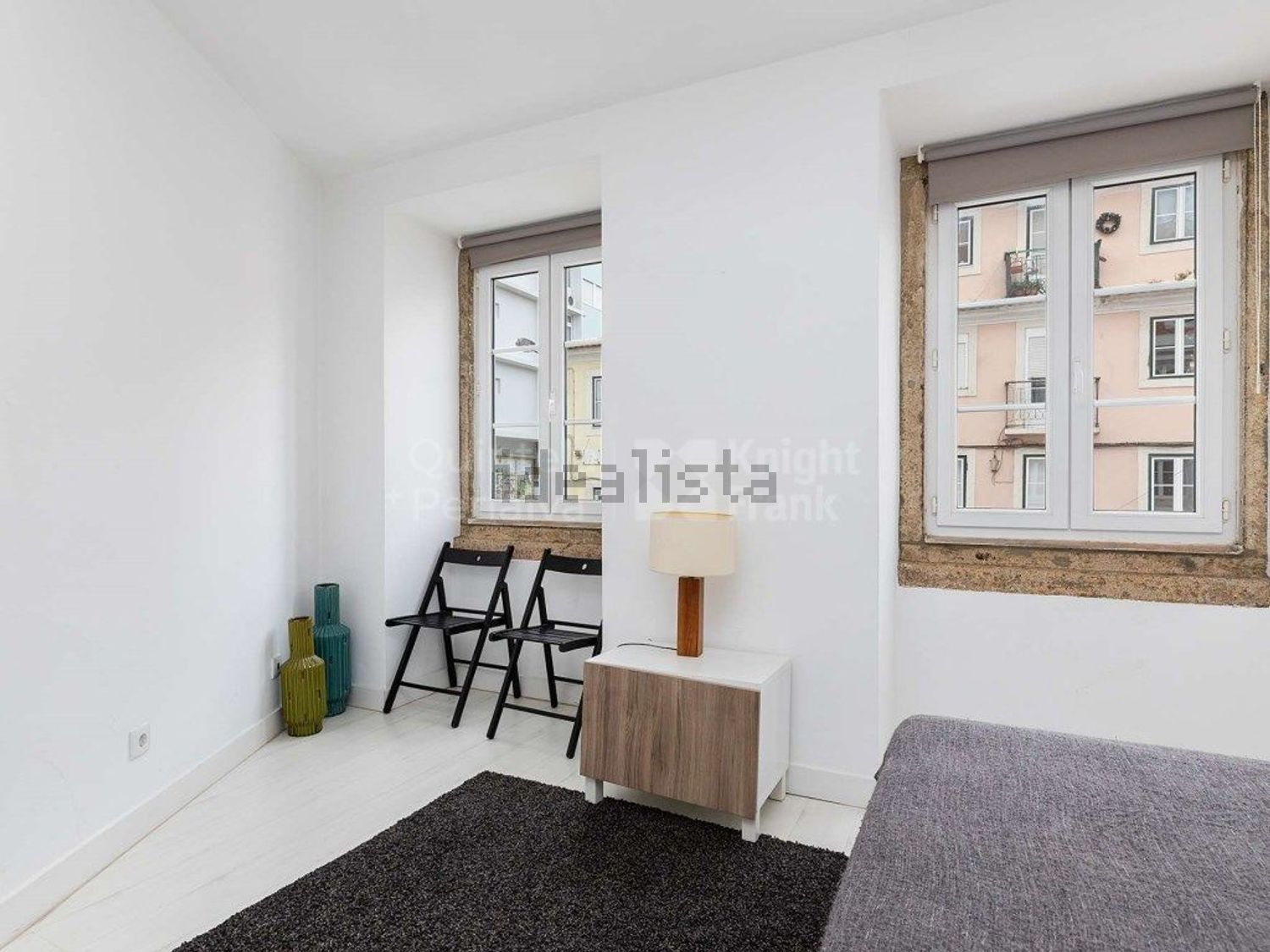 出租公寓 t1在Campo de Santana - Santa Marta - 卧室