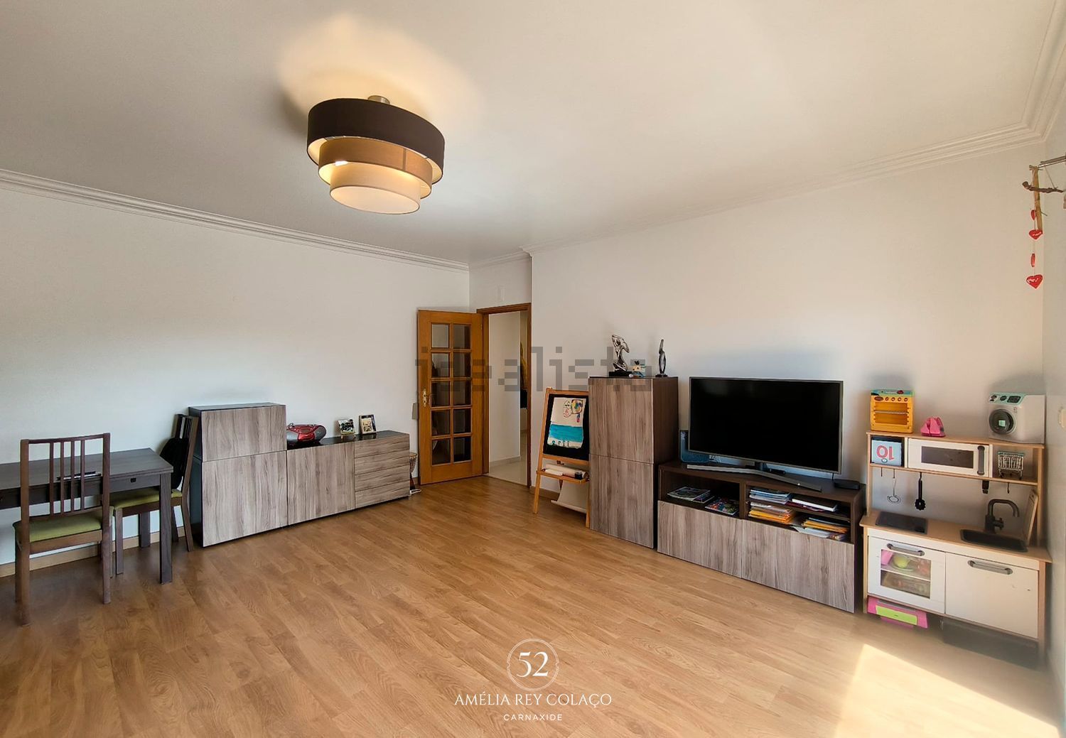出租公寓 t3在Rua Amélia Rey Colaço, 52 - 客厅