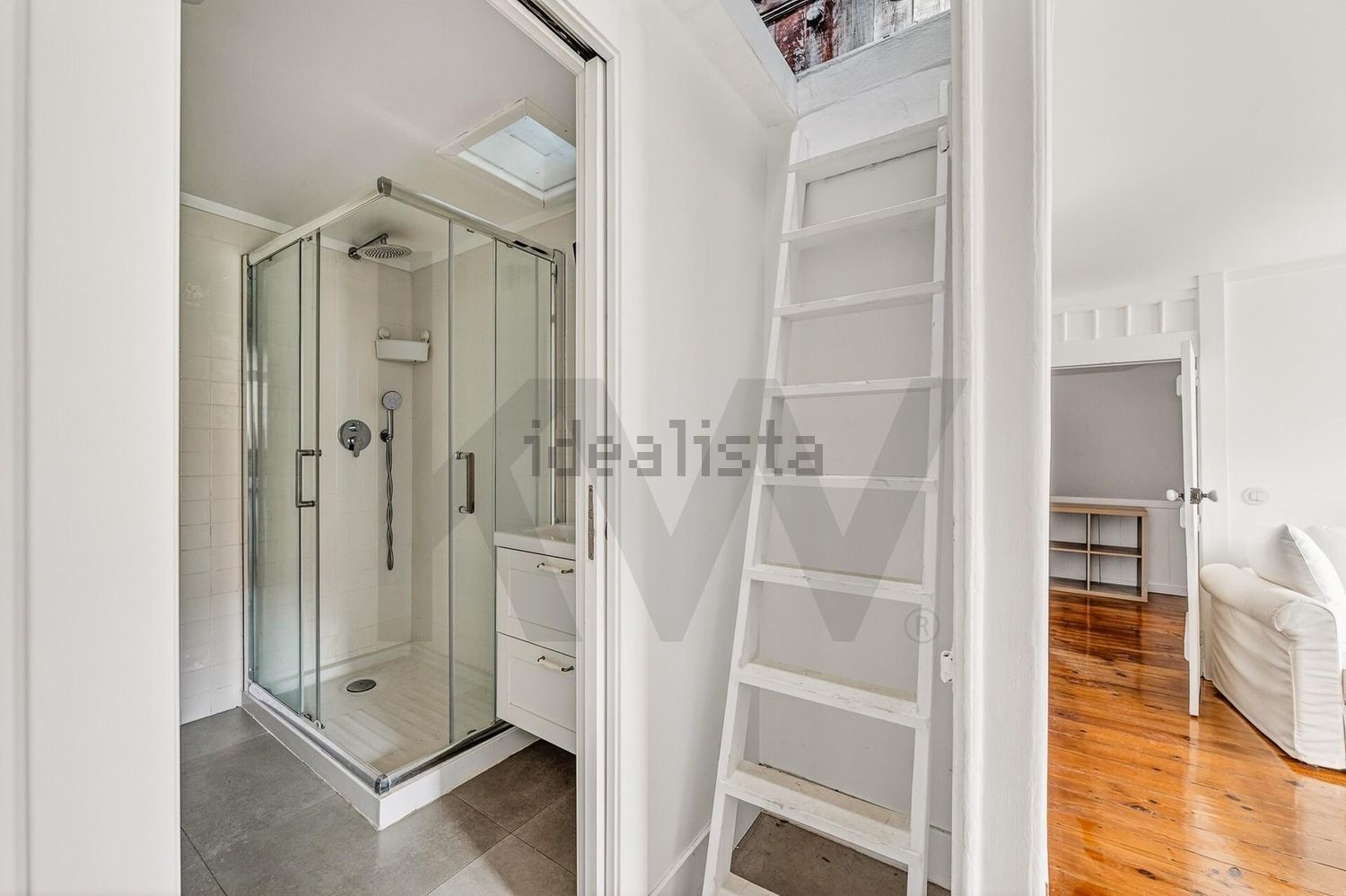 出租公寓 t1在Rua da Assunção s/n - 试衣间