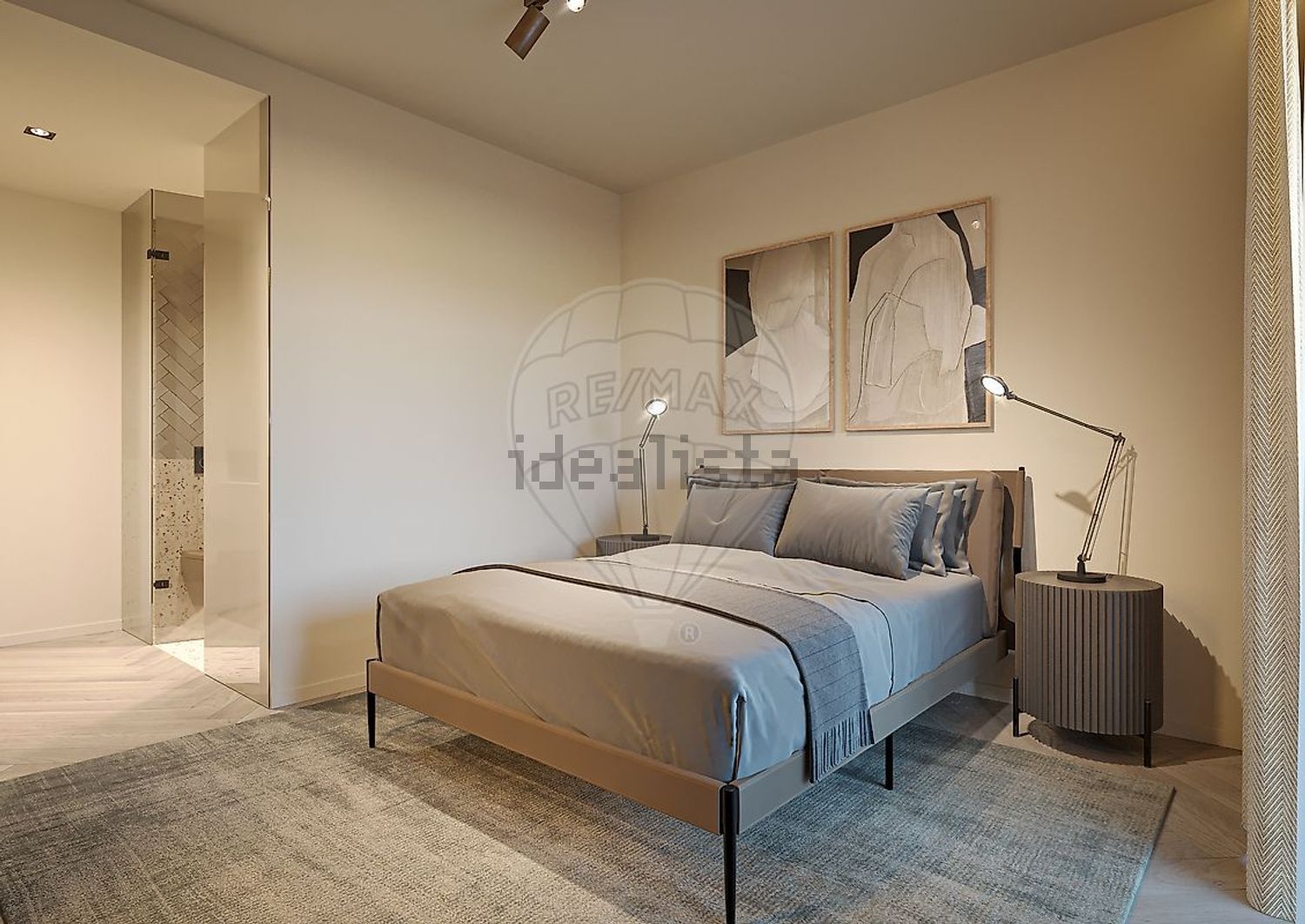 公寓 t3出售在Rua Armando Caldas - 卧室