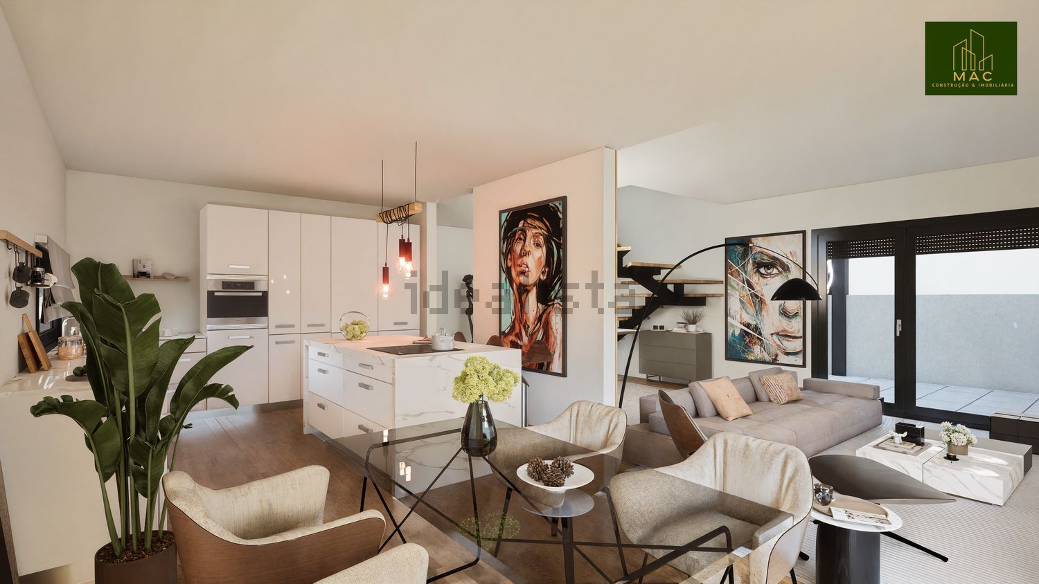 小楼房或独栋别墅出售在Redondos - 客厅