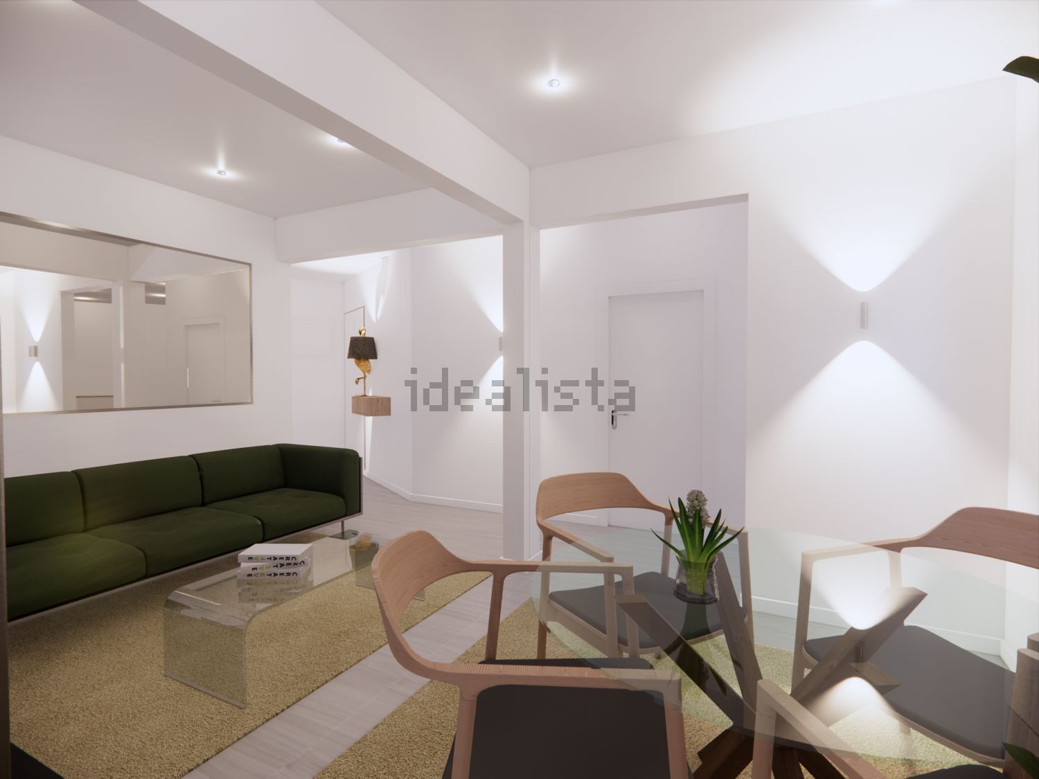 公寓 t2出售在Rua 1º de Maio, 40 - 客厅