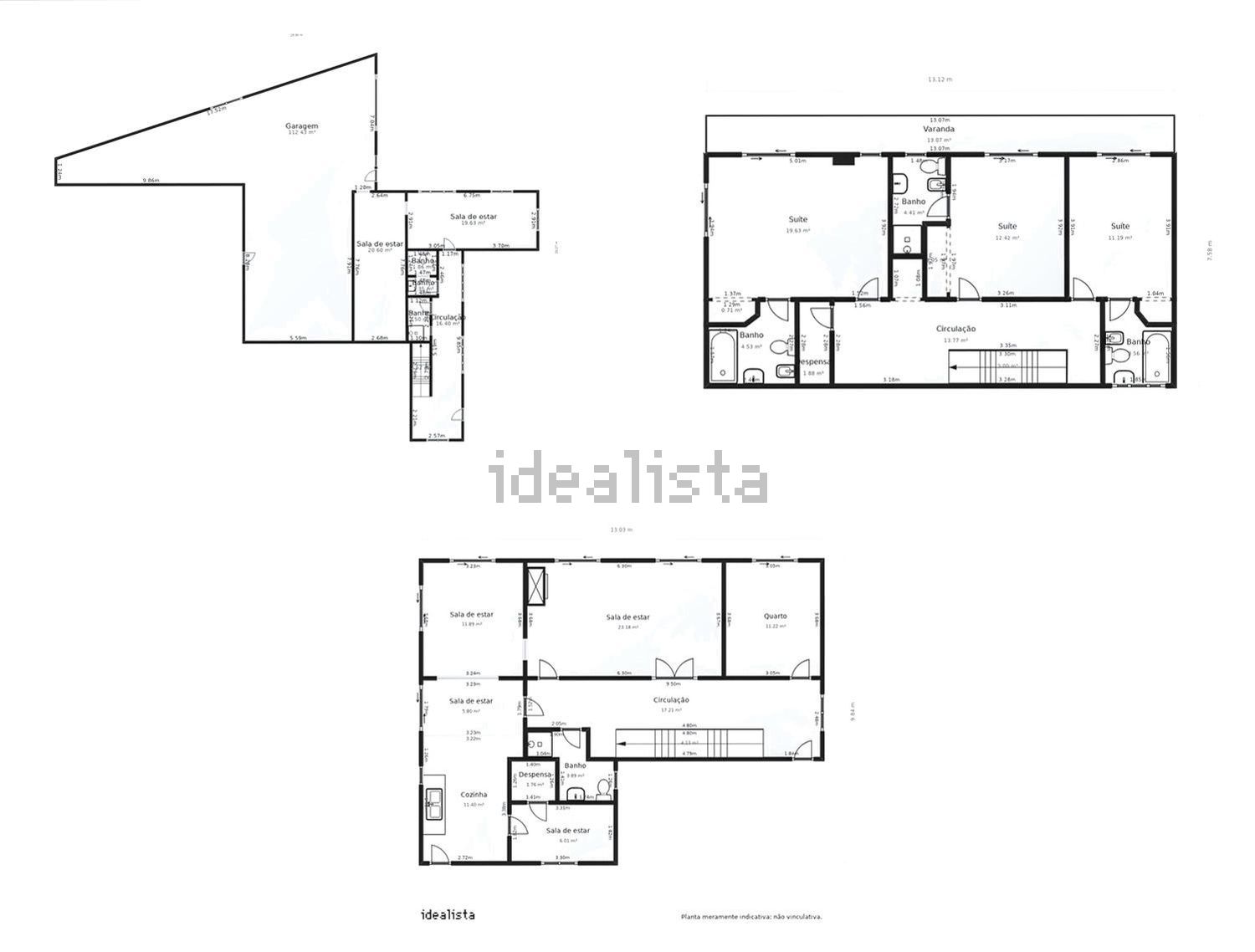 小楼房或独栋别墅出售在Santo Isidoro - 平面图