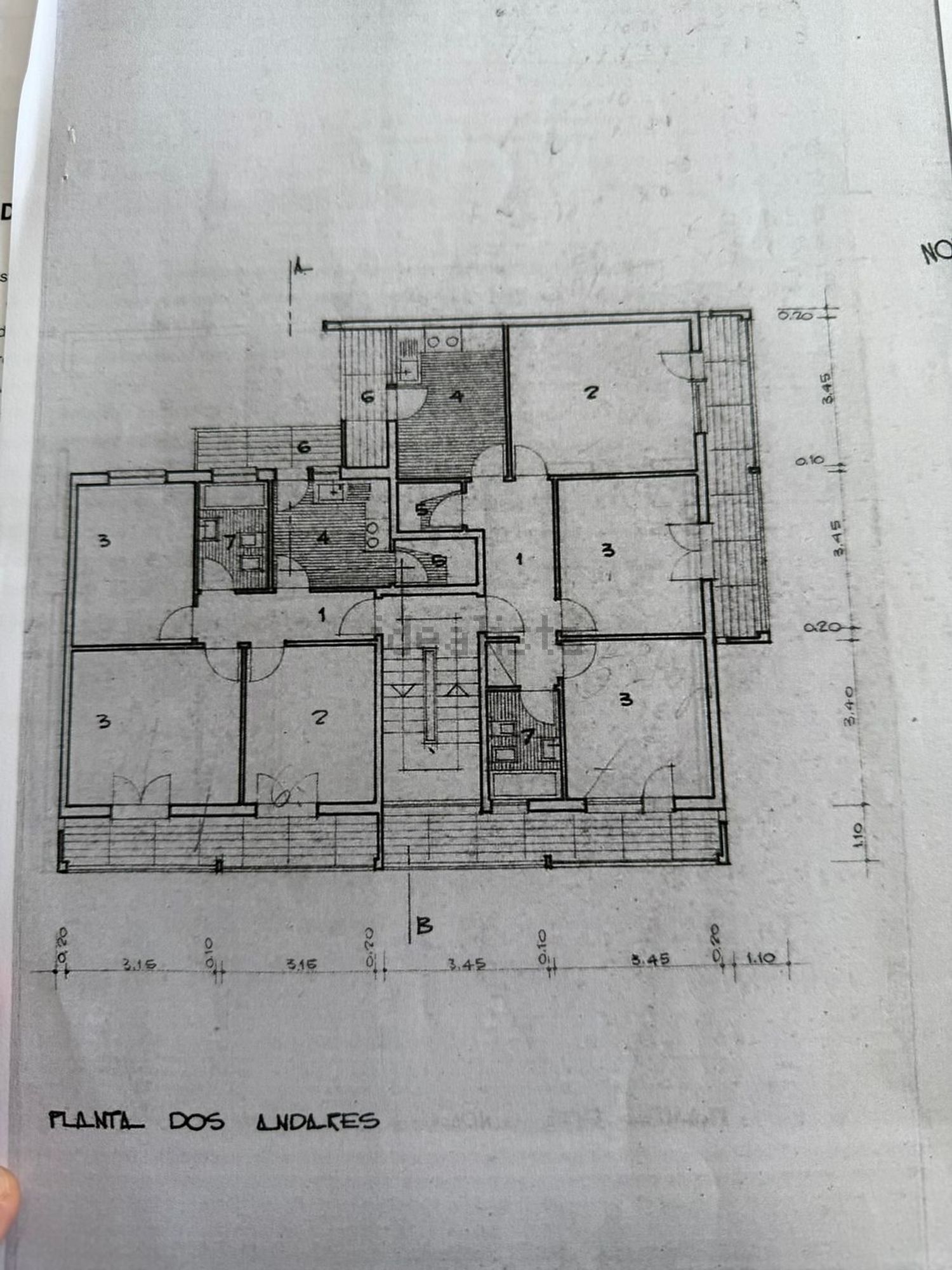 公寓 t2出售在Rua 27 de Outubro - 平面图