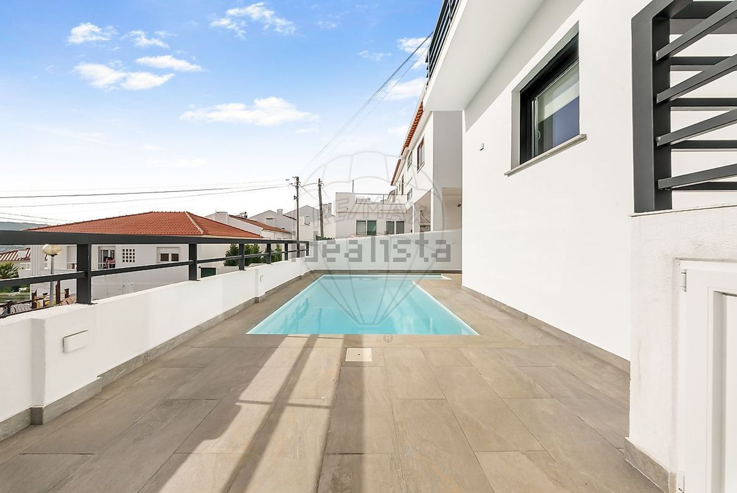 小楼房或独栋别墅出售在Bairro Vila Morena - 游泳池