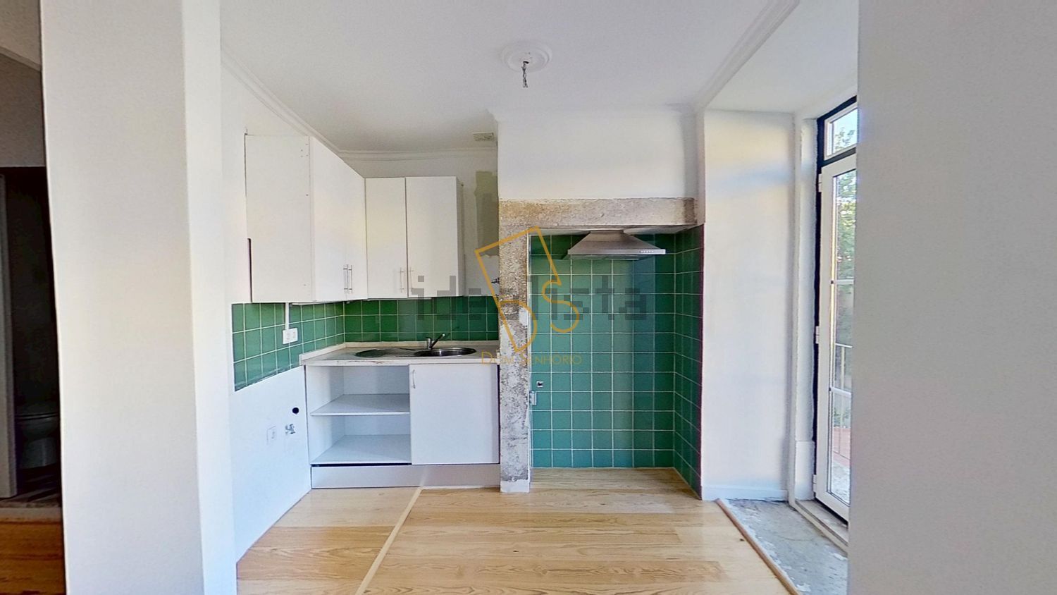 出租公寓 t2在Rua da Senhora da Glória - 厨房