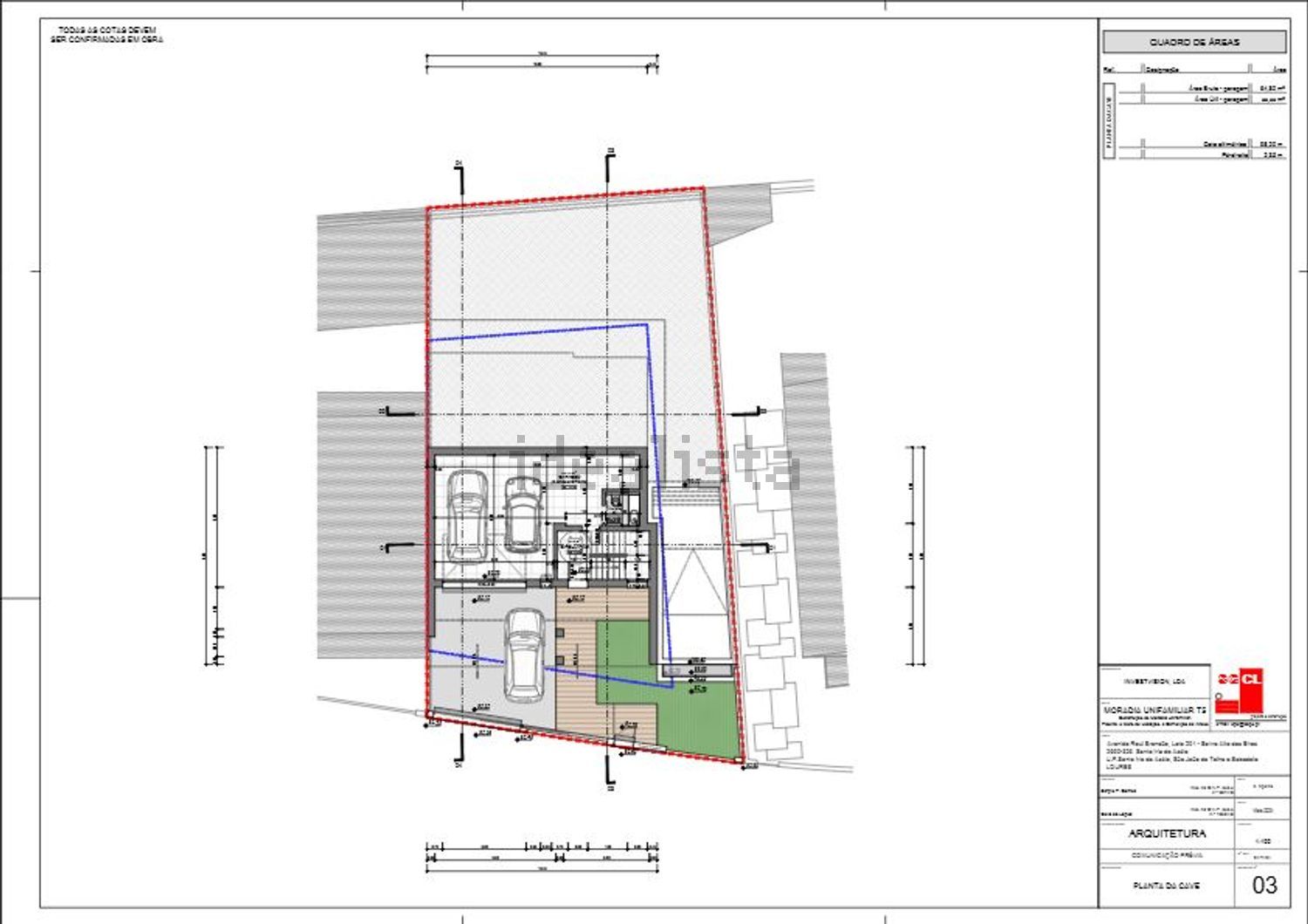 小楼房或独栋别墅出售在Santa Iria de Azoia - São João da Talha - Bobadela - 平面图