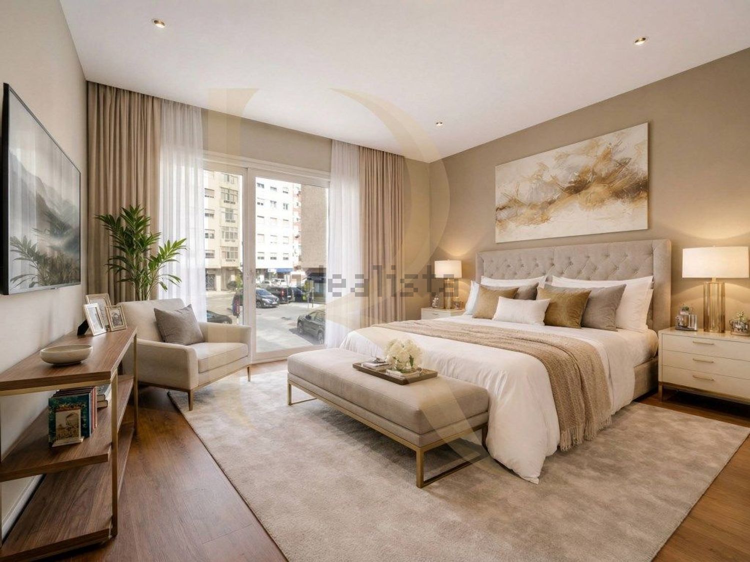 小楼房或独栋别墅出售在Fogueteiro - 客厅