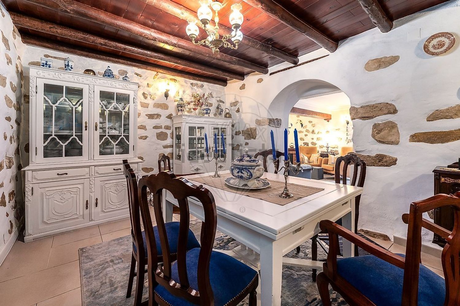 小楼房或独栋别墅出售在Carnota - 客厅