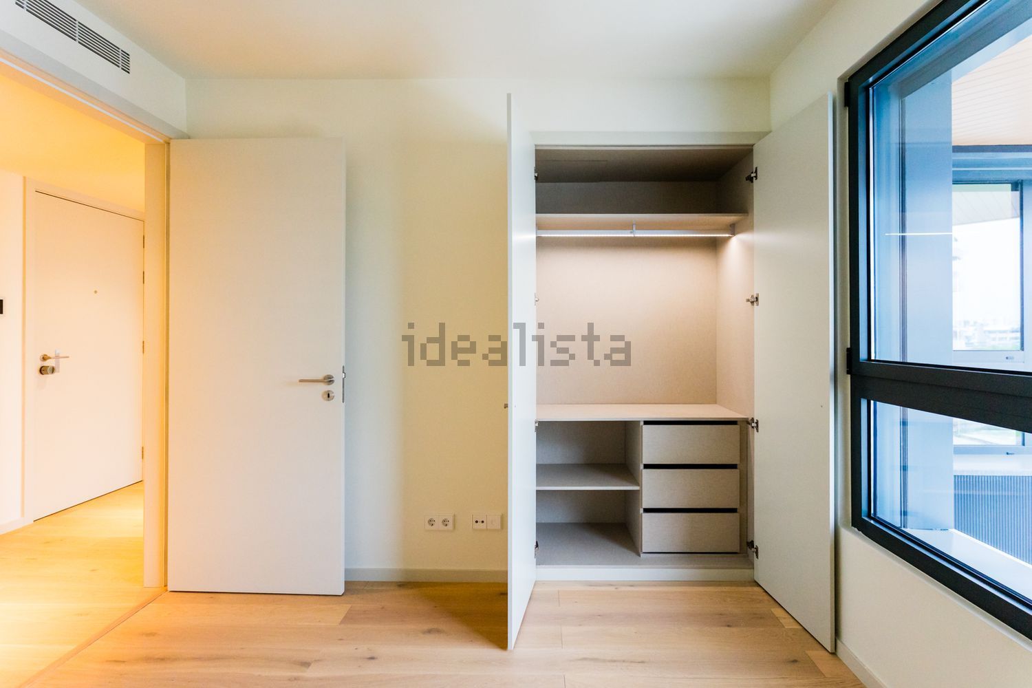 出租公寓 t1在Rua Mário Botas - 卧室