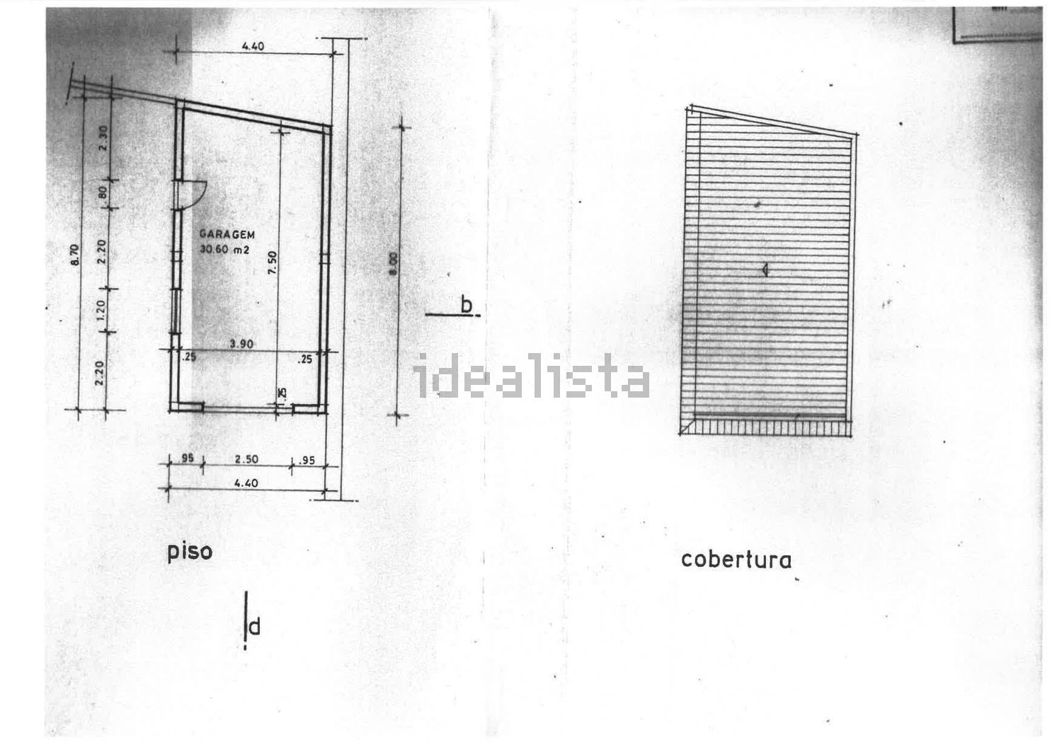 小楼房或别墅出售在Rua Dom António Correia de Sá - 平面图