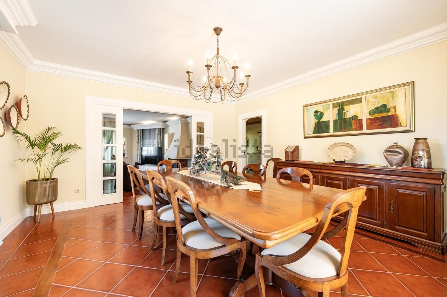 小楼房或独栋别墅出售在Rua das Eiras - 客厅