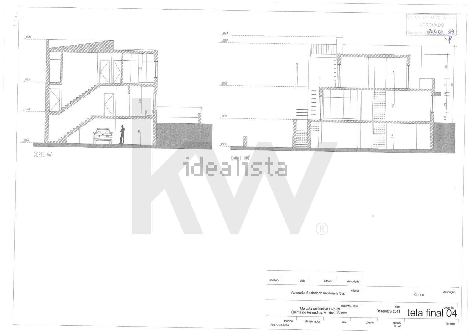 小楼房或别墅出售在Vila Franca de Xira - 平面图