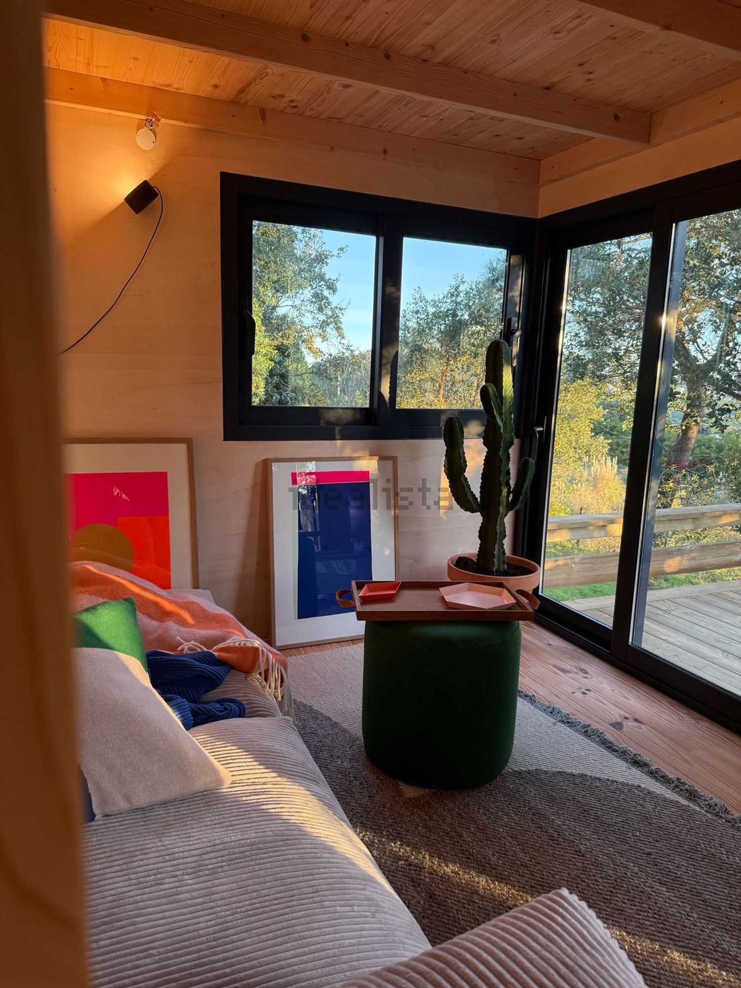 出租小楼房或独栋别墅在Santo Isidoro - 客厅