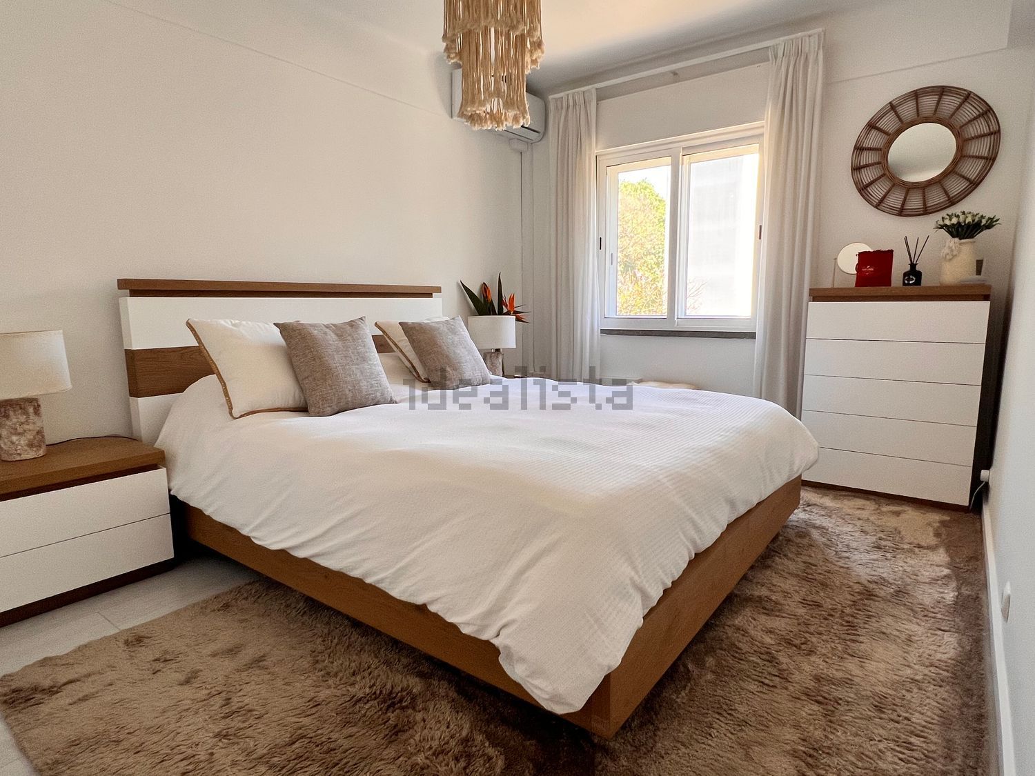 出租公寓 t3在Rua Guiomar Torresão, 61 - 卧室