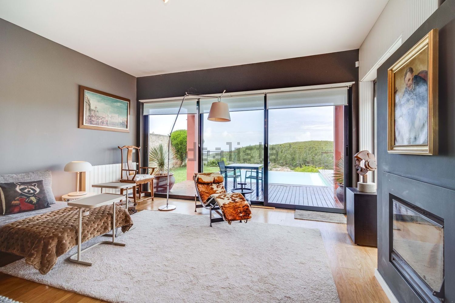 出租双拼别墅在Rua do Bocal - 客厅