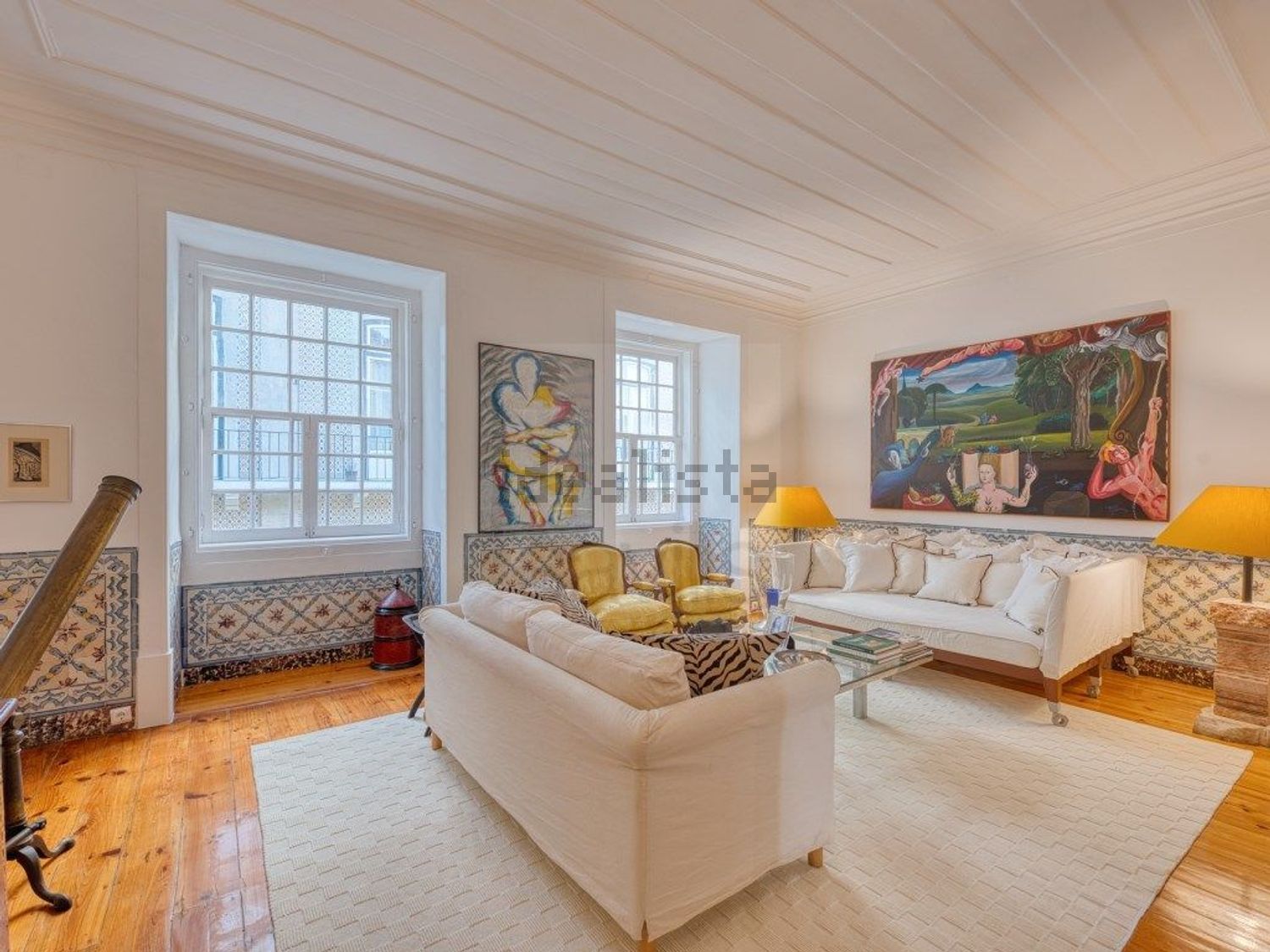 公寓 t3出售在Rua do Barão, 15 - 客厅