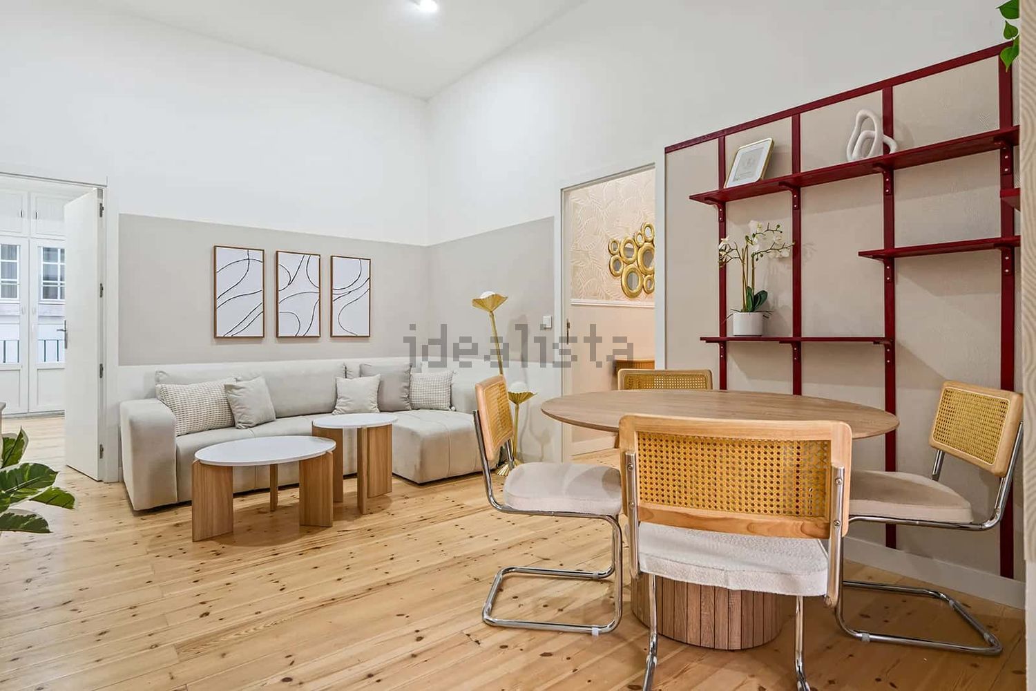 出租房间在Rua Nova do Almada, 80 - 客厅