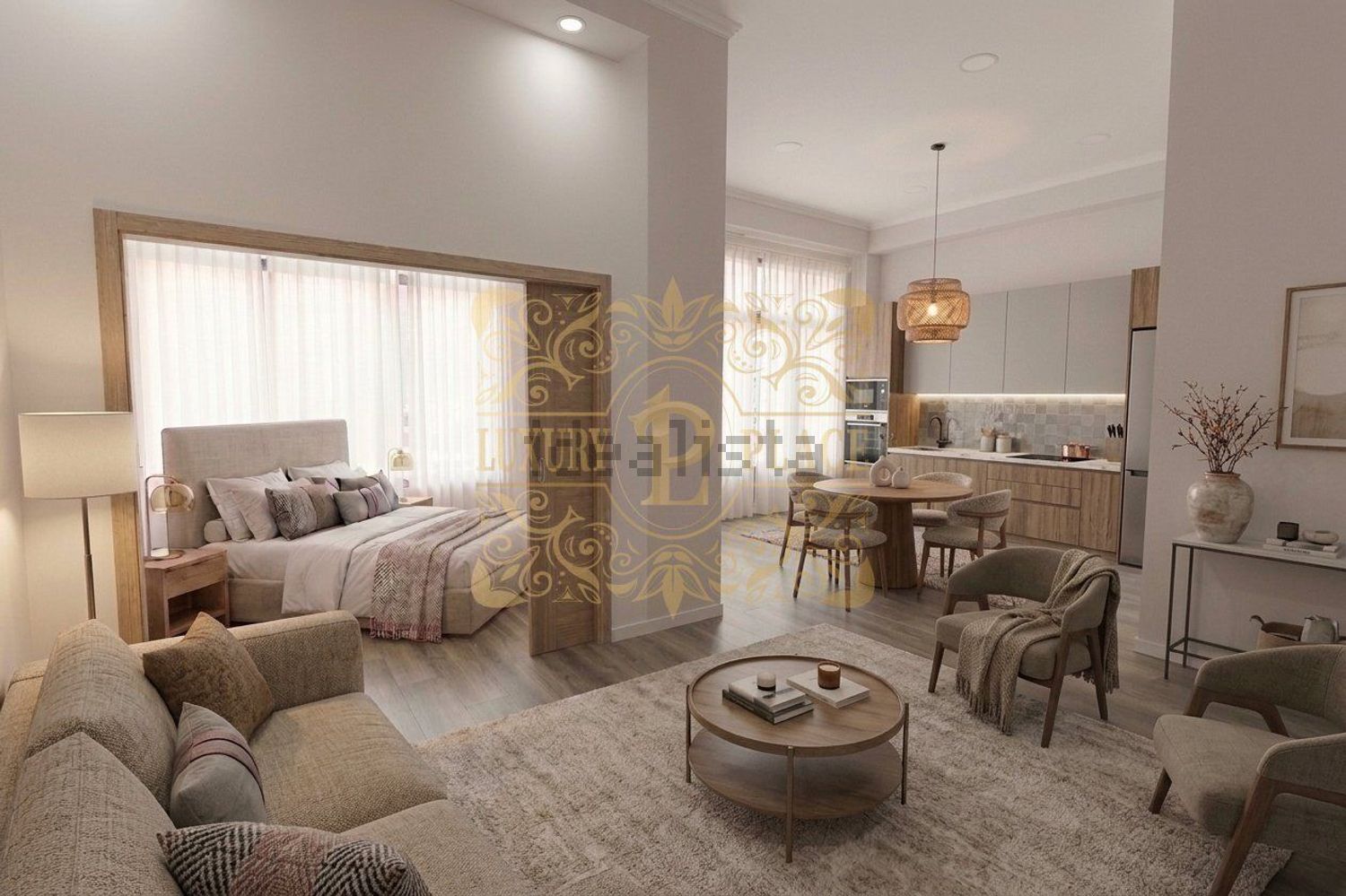 公寓 t1出售在Rua da Almoínha s/n - 客厅