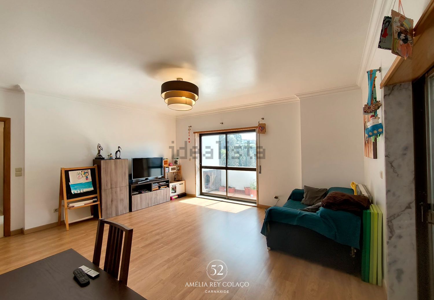 出租公寓 t3在Rua Amélia Rey Colaço, 52 - 客厅