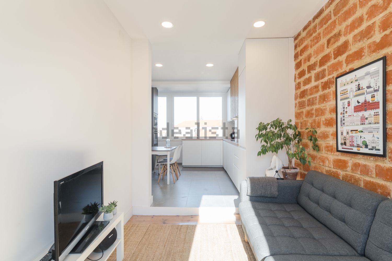 出租房间Calçada Poço dos Mouros, 64 - 客厅