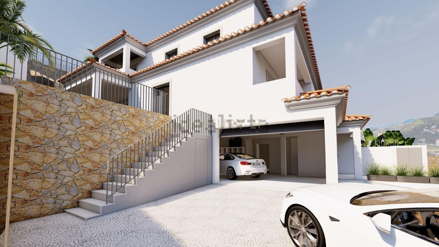 小楼房或独栋别墅出售在Rua Major António Pereira de Almeida s/n - 外立面