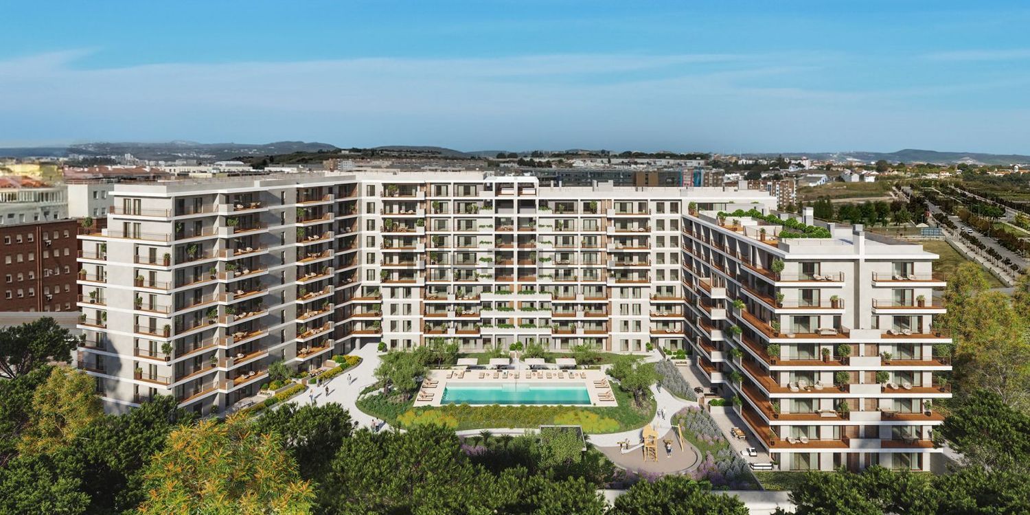 公寓 t1出售在Alto do Lumiar - Quinta das Conchas - Quinta do Lambert - 视线