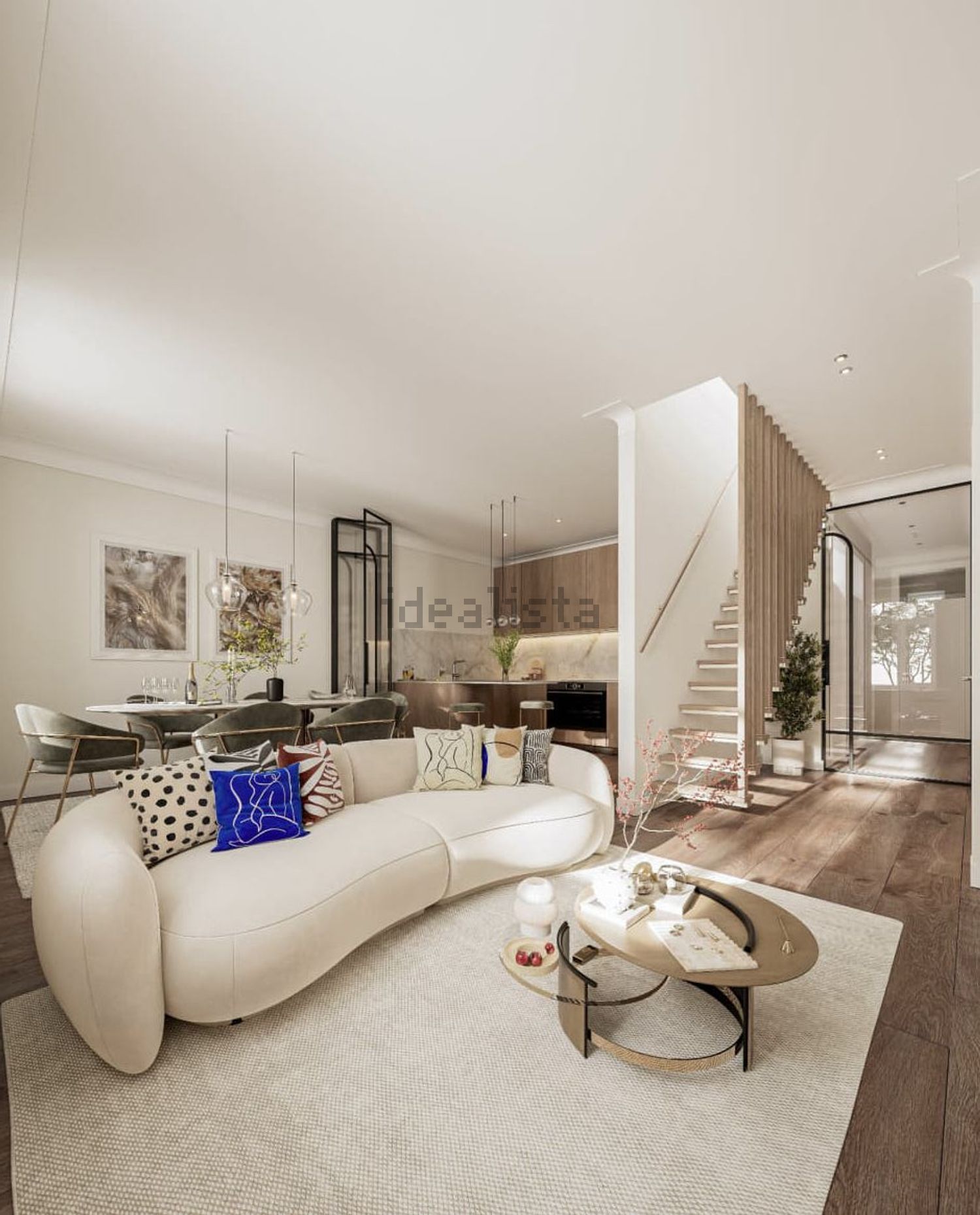 公寓 t2出售在Avenida Duque de Loulé, 52 - 客厅