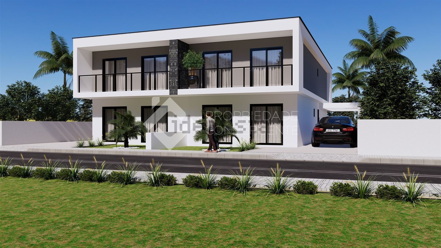 双拼别墅出售在Centro - 外立面